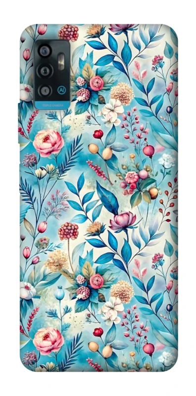 Чохол на ZTE Blade A71 Floral design ver.5 фото 1 з 1