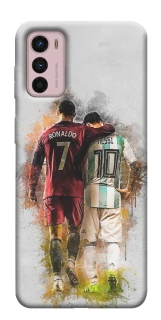 Чохол на Motorola Moto G42 Ronaldo та Messi фото 1 з 1