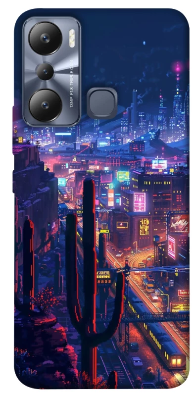 Чохол на Infinix Hot 20i Night city фото 1 з 1