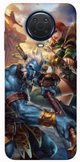Чехол на Nokia G20 / G10 / 6.3 Dota heroes фото 1 из 1