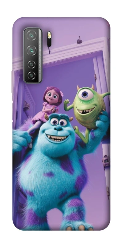 Чохол на Huawei Nova 7 SE Monsters friends фото 1 з 1