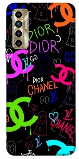 Чохол на TECNO Camon 17P Fashion collage ver.5 фото 1 з 1