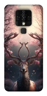 Чехол на TECNO Camon 16 SE Скандинавский олень v3 фото 1 из 1