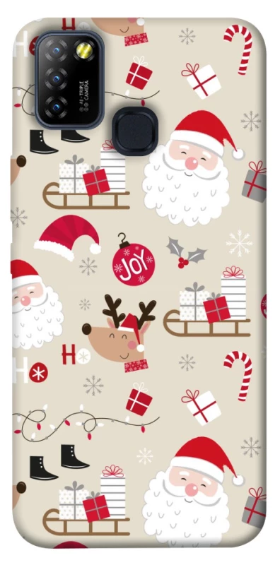 Чохол на Infinix Hot 10 Lite Новорічний v1 фото 1 з 1