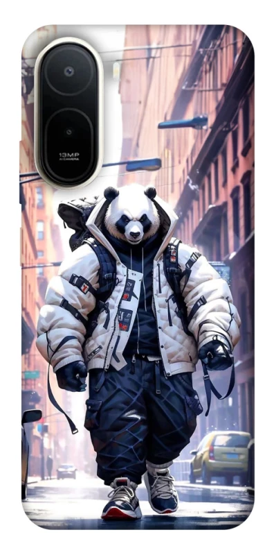 Чохол на Xiaomi Redmi A7 Pro 4G Панда кур'єр фото 1 з 2