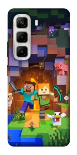 Чохол на Infinix Hot 50 4G Minecraft game фото 1 з 1