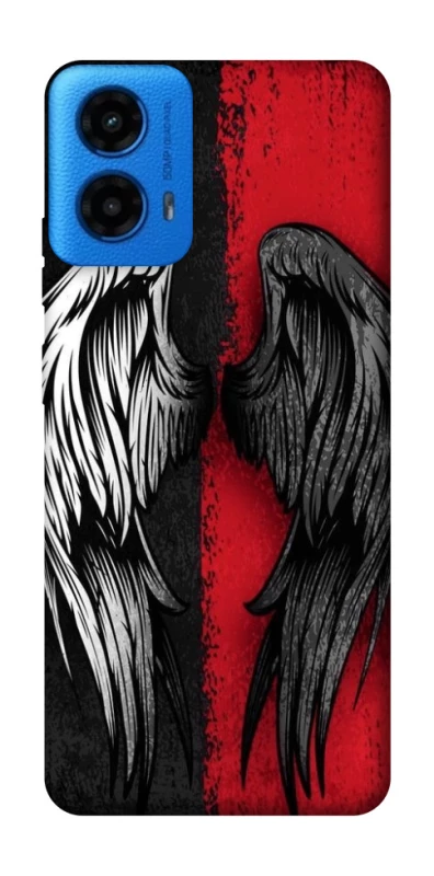 Чехол на Motorola Moto G45 Angel and Devil фото 1 из 1