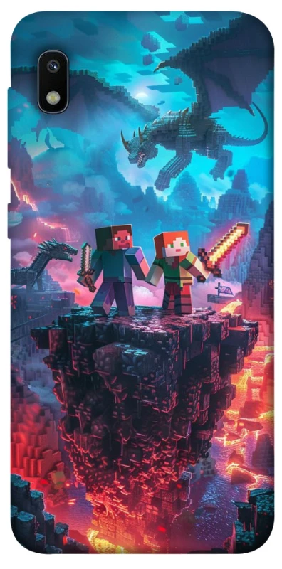 Чохол на Samsung Galaxy A10 (A105F) Minecraft v3 фото 1 з 1