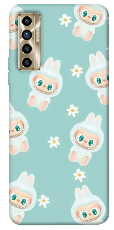 Чехол на TECNO Camon 17P Labubu Green фото 1 из 1