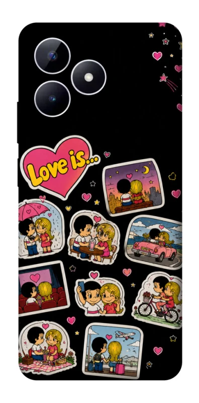 Чехол на Realme Note 50 5G Love is ver.3 фото 1 из 1