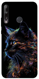 Чохол на Huawei P40 Lite E Чорний кіт фото 1 з 1