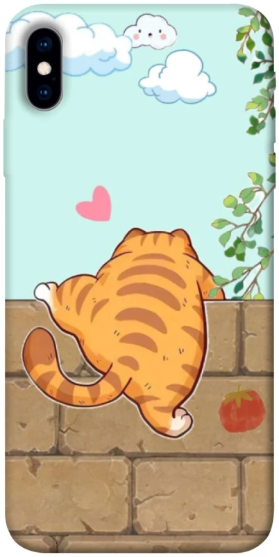 Чохол на Apple iPhone X (5.8") Cat the meow фото 1 з 1