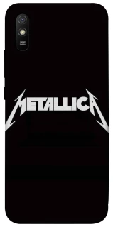 Чехол на Xiaomi Redmi 9A Metallica logo фото 1 из 1