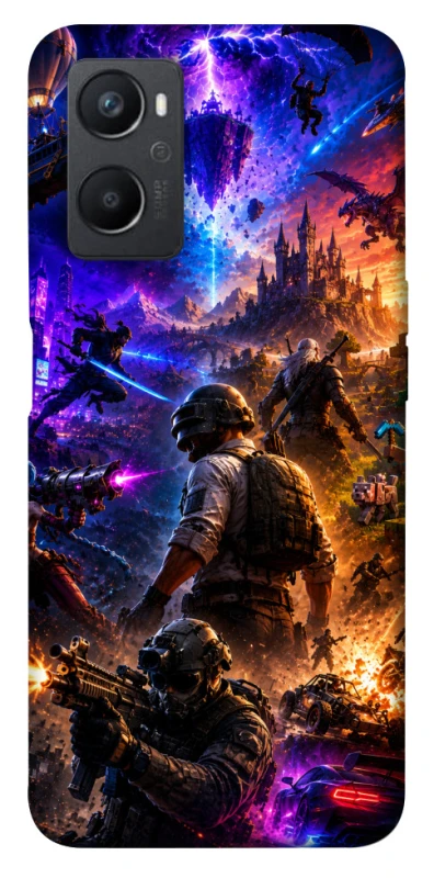 Чехол на Oppo A96 My Games фото 1 из 1