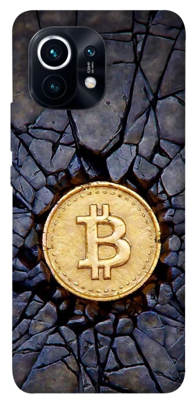 Чохол на Xiaomi Mi 11 Bitcoin cracks фото 1 з 1