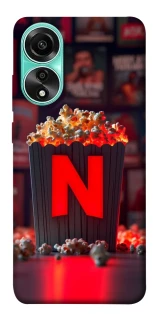 Чехол на Oppo A78 4G Netflix and popcorn фото 1 из 1