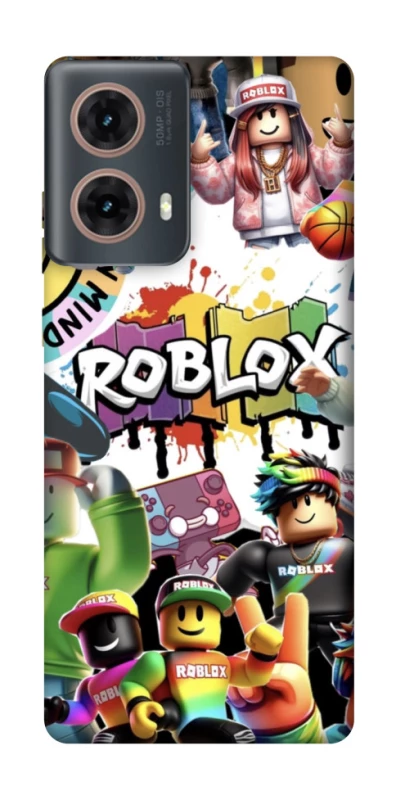 Чохол на Motorola Moto G85 Roblox Characters Collage фото 1 з 1