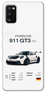 Чехол на Samsung Galaxy A41 Porsche 911 GT3 фото 1 из 1