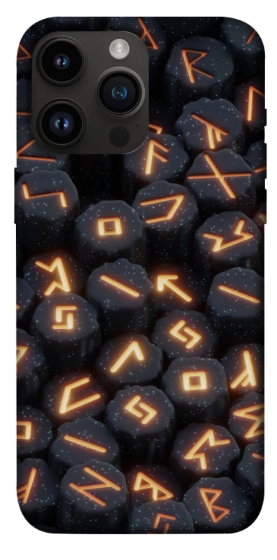Чехол на Apple iPhone 14 Pro Max (6.7") Огненые руны фото 1 из 1
