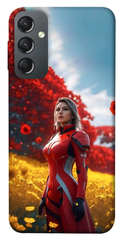 Чохол на Samsung Galaxy A24 4G Cyber space girl ver.5 фото 1 з 1