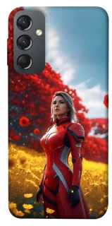 Чехол на Samsung Galaxy A24 4G Cyber space girl ver.5 фото 1 из 1