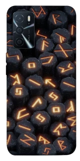 Чехол на Oppo A16s / A16 Огненые руны фото 1 из 1
