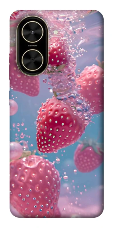 Чехол на Xiaomi Poco C71 Клубника в воде фото 1 из 1