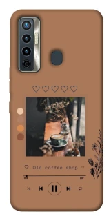 Чехол на TECNO Camon 17 Coffee player фото 1 из 1