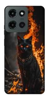 Чохол на Motorola Moto G Power (2025) Вогняний кіт фото 1 з 1