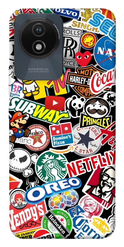 Чохол на Vivo Y02 brands фото 1 з 1