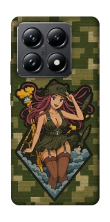 Чохол на Xiaomi 14T Pro Military Waifu фото 1 з 1