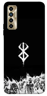 Чехол на TECNO Camon 17P Berserk skeletons фото 1 из 1