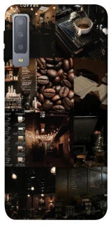 Чохол на Samsung A750 Galaxy A7 (2018) Coffee collage ver.1 фото 1 з 1