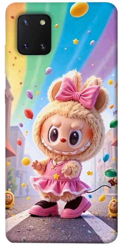 Чохол на Samsung Galaxy Note 10 Lite (A81) Labubu rainbow фото 1 з 1