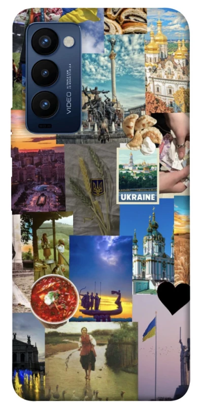 Чехол на TECNO Camon 18 Ukraine style ver.1 фото 1 из 1