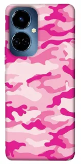 Чехол на TECNO Camon 19 Pro camouflage pink фото 1 из 1