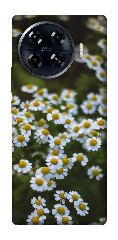 Чехол на TECNO Spark 20 Pro+ Ромашки v13 фото 1 из 1