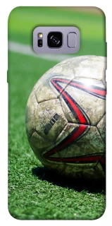 Чехол на Samsung G955 Galaxy S8 Plus Мяч на газоне фото 1 из 1
