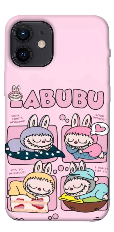 Чехол на Apple iPhone 12 mini (5.4") Labubu Dreams Collage фото 1 из 1