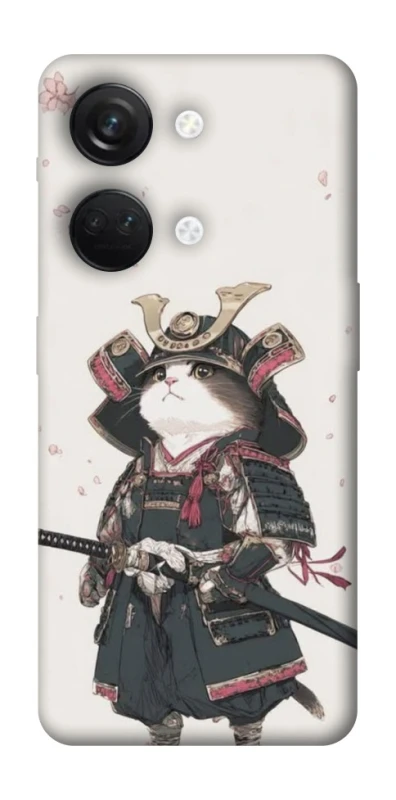 Чохол на OnePlus Nord 3 Samurai Cat Warrior фото 1 з 1