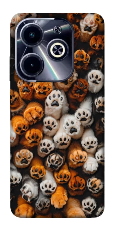 Чохол на Infinix Hot 40i Сat paws фото 1 з 1