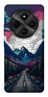 Чехол на Xiaomi Poco M7 Нарисованные горы фото 1 из 1