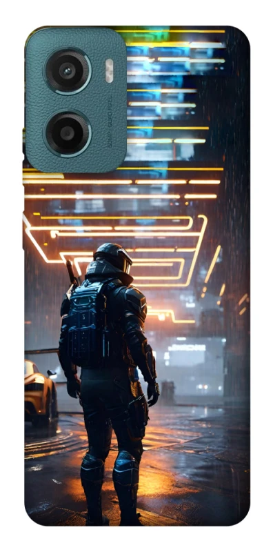 Чохол на Motorola Moto G06 Cyber character фото 1 з 1