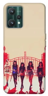 Чехол на Realme 9 Pro RED VELVET v4 фото 1 из 1
