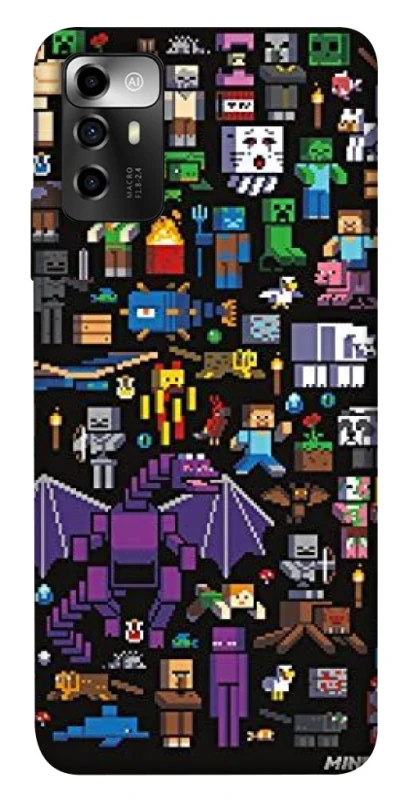 Чохол на ZTE Blade A72 Minecraft v5 фото 1 з 1