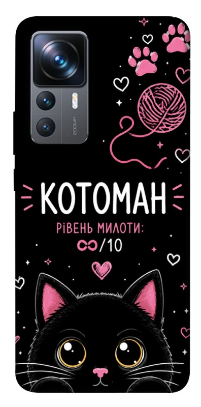 Чехол на Xiaomi 12T / 12T Pro Котоман фото 1 из 1