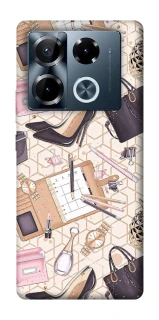 Чохол на Infinix Note 40 Pro 4G Fashion collage ver.9 фото 1 з 1