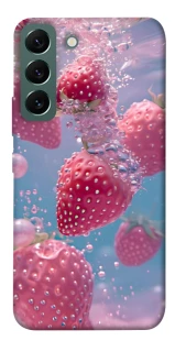 Чохол на Samsung Galaxy S22 Полуниця в воді фото 1 з 1