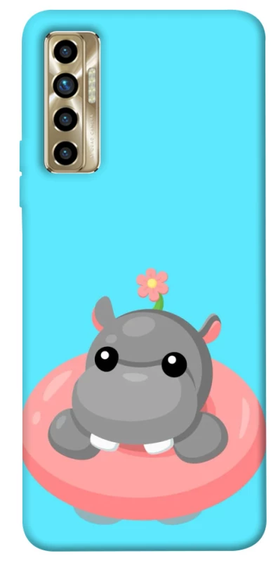 Чохол на TECNO Camon 17P Adopt Me Hippo Floatie фото 1 з 1