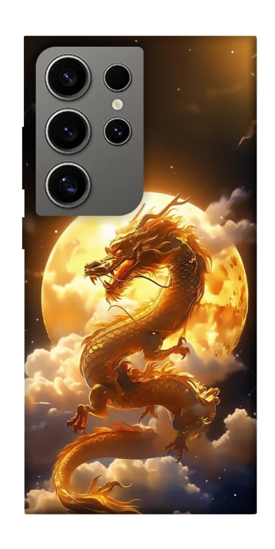Чехол на Samsung Galaxy S24 Ultra Golden Dragon фото 1 из 1